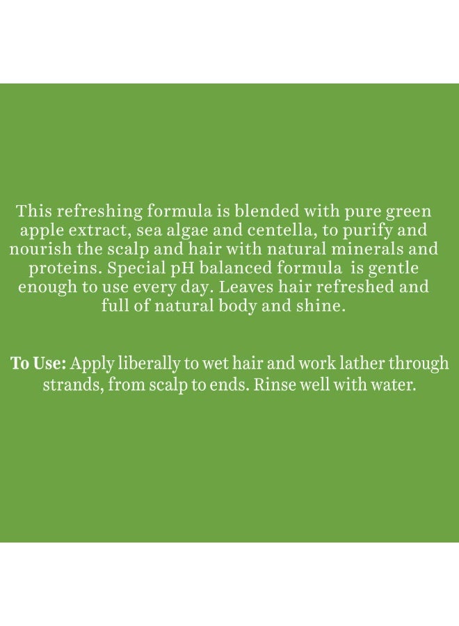 Biotique Green Apple Shine & Gloss Shampoo & Conditioner| Promotes Healthy, Shiny and Glossy Hair | Nourishes Scalp | Makes Hair Soft & Smooth |100% Botanical Extracts| All Skin Types | 340ml - Image 2